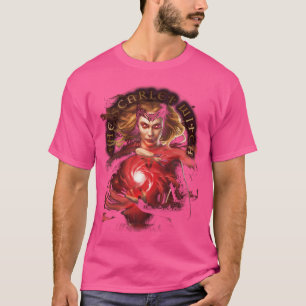 Marvel Doctor Strange 2 die Scarlet Hexe glühen T-Shirt