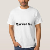 Marvel Fan T-Shirt (Vorderseite)