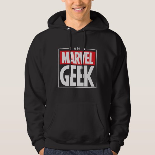 Marvel Geek Hoodie (Vorderseite)