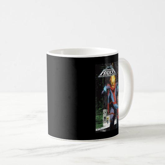 Marvel Ghost Rider zerstört Marvel History Comic B Kaffeetasse (VorderseiteRechts)