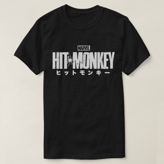 Marvel Hit Monkey-Logo T-Shirt (Design vorne)