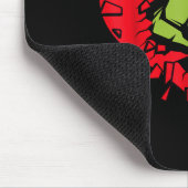 Marvel Hulk Smash Herz Valentinstag Mousepad (Ecke)