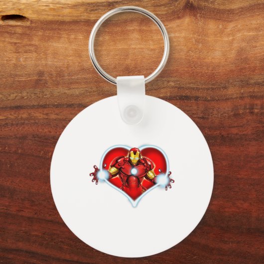 Marvel Iron Man Heart Blaster Glow Valentine Graph Schlüsselanhänger (Vorderseite)
