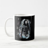 Marvel Jessica Jones Sketch Raglan Baseball T-Shir Kaffeetasse (Links)