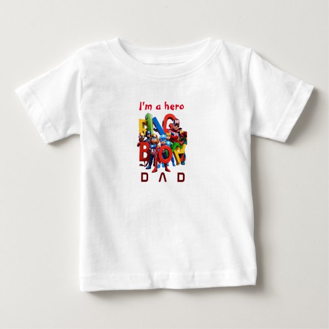 Marvel Kids "Bingo Heroes T - Shirt (Vorderseite)