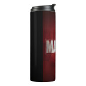 "Marvel Quencher: Superhero Sipper 🦸 ♂️ 💧 Thermosbecher (Nach links gedreht)