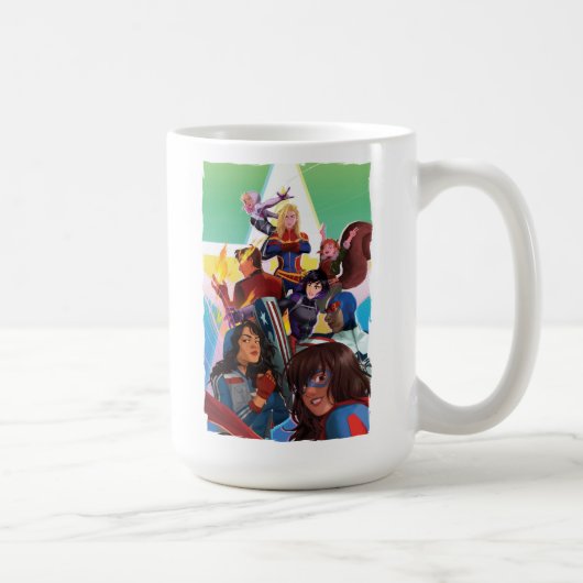 Marvel Rising | Secret Warriors Group Graphic Kaffeetasse (Rechts)