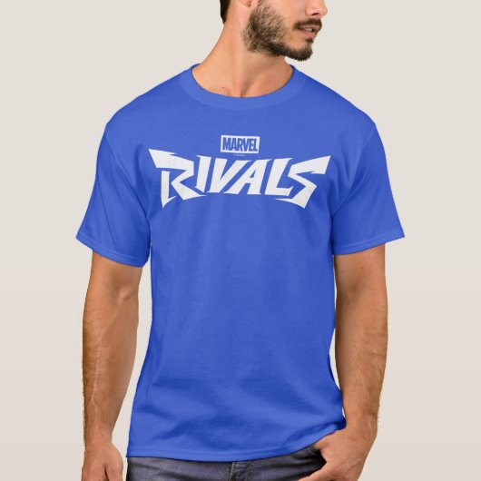 Marvel Rivals Weißes Logo T-Shirt (Vorderseite)