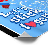 Marvel Spider-man Lass uns zusammenhalten Valentin Poster (Ecke)
