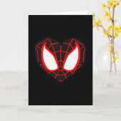 Marvel Spider-man Miles Morales Valentinstag-Gesun Karte (Gelbe Blume)