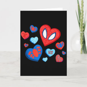 Marvel Spider-man Spidey Hearts Valentinstag Karte
