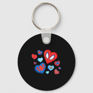 Marvel Spider-man Spidey Hearts Valentinstag Schlüsselanhänger