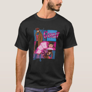 Marvel Studios X-Men u201997 Gambit Card Throw Act T-Shirt