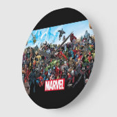 Marvel-Uhr Große Wanduhr (Winkel)
