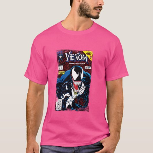 Marvel Venom Classic Retro Lethal Protector Big ch T-Shirt (Vorderseite)