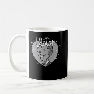 Marvel WandaVision Herzstück Retro 60er Sweatshi Kaffeetasse