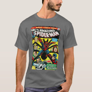 Marvelhe Amazing SpiderMan Comic-Book-Cover lustig T-Shirt