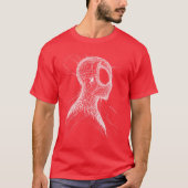 Marvelhe Amazing SpiderMan Web Silhouette Comic Co T-Shirt (Vorderseite)