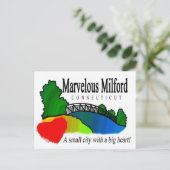 Marvelous Milford Postcard Postkarte (Stehend Vorderseite)