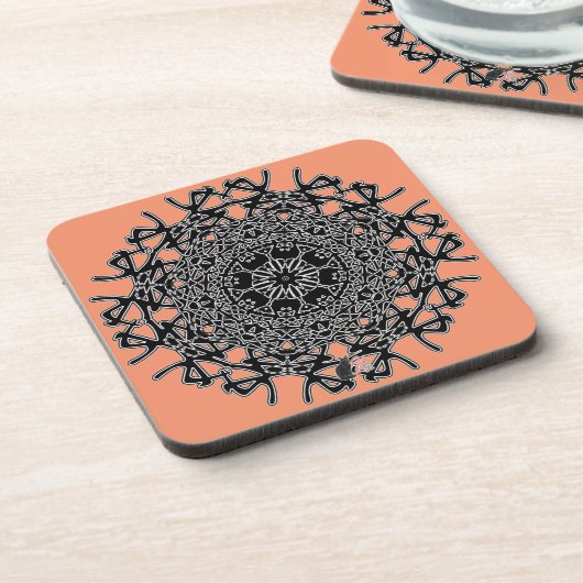 Marvelous Octa Glyph Dusk Untersetzer (Linke Seite)