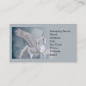 Marvelous White Pegasus Visitenkarte (Vorderseite)