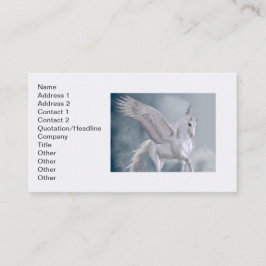 Marvelous White Pegasus Visitenkarte