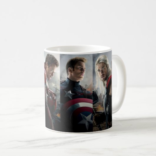 Marvels-Themenbecher oder -Tasse  Kaffeetasse (VorderseiteRechts)