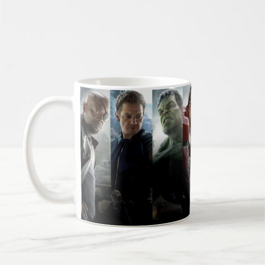 Marvels-Themenbecher oder -Tasse Kaffeetasse (Links)