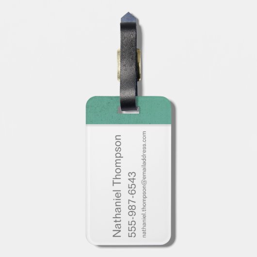 MARVIN DER MARTIAN™ Aktuelle Stimmungstabelle Gepäckanhänger (Rückseite vertikal)