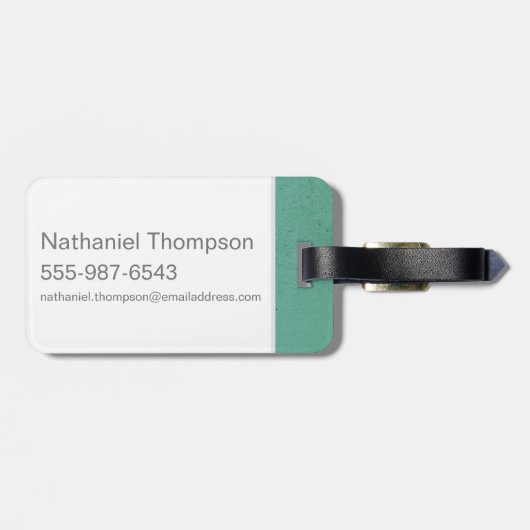 MARVIN DER MARTIAN™ Aktuelle Stimmungstabelle Gepäckanhänger (Rückseite horizontal)