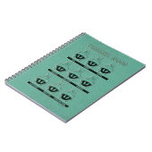 MARVIN DER MARTIAN™ Aktuelle Stimmungstabelle Notizblock (Linke Seite)