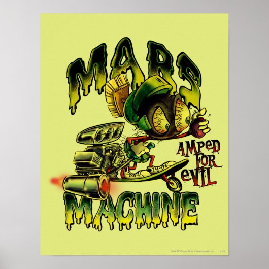 MARVIN DER MARTIAN™ Mars Poster (Vorne)