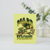MARVIN DER MARTIAN™ Mars Postkarte (Stehend Vorderseite)