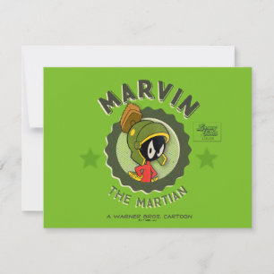 MARVIN DER MARTIAN™ Retro-Lobby-Card Mitteilungskarte