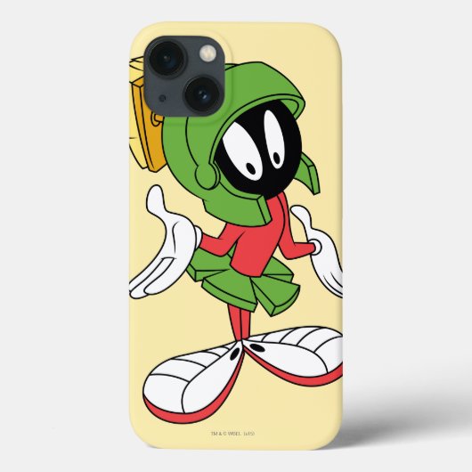 MARVIN DER MARTIAN™ Shrug Case-Mate iPhone Hülle (Rückseite)