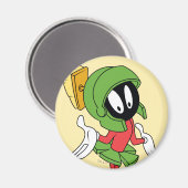 MARVIN DER MARTIAN™ Shrug Magnet (Vorderseite/Rückseite)