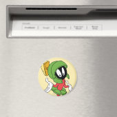 MARVIN DER MARTIAN™ Shrug Magnet (In Situ (Geschirrspüler))
