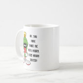 MARVIN DER MARTIANER™ Verärgert Kaffeetasse (Vorderseite Links)