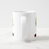 MARVIN DIE MARTIAN™-Silhouette mit Raygun Jumbo-Tasse (Rückseite)