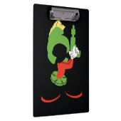 MARVIN DIE MARTIAN™-Silhouette mit Raygun Klemmbrett (Rechts)