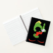 MARVIN DIE MARTIAN™-Silhouette mit Raygun Notizblock (Innenseite)