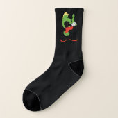 MARVIN DIE MARTIAN™-Silhouette mit Raygun Socken (Links - Außen)