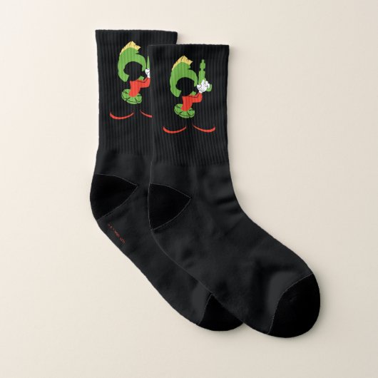 MARVIN DIE MARTIAN™-Silhouette mit Raygun Socken (Paar)
