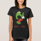 MARVIN DIE MARTIAN™-Silhouette mit Raygun T-Shirt (Vorderseite)
