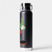 MARVIN DIE MARTIAN™-Silhouette mit Raygun Trinkflasche (Rückseite)