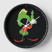 MARVIN DIE MARTIAN™-Silhouette mit Raygun Uhr (Vorderseite)