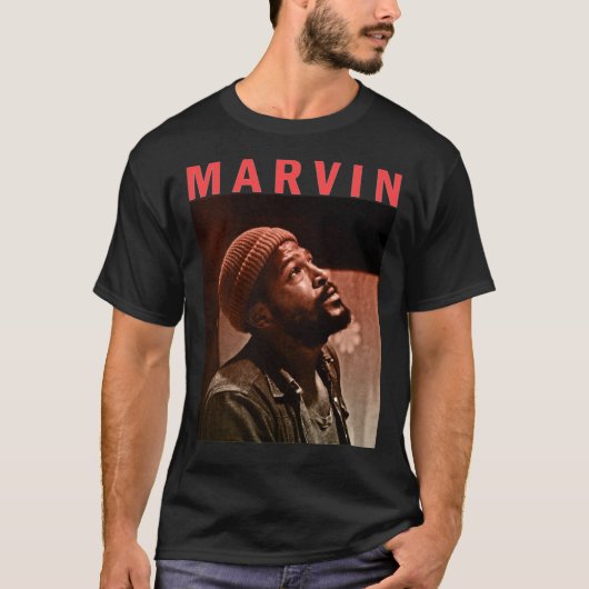Marvin Gaye Tribute Klassischer T - Shirt (Vorderseite)
