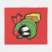 MARVIN MARTIAN™ "Outta This World" Holiday Fleecedecke (Vorderseite (Horizontal))