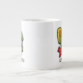MARVIN MARTIAN™ "Outta This World" Urlaub Jumbo-Tasse (Vorderseite)