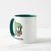 MARVIN MARTIAN™ "Outta This World" Urlaub Tasse (Vorderseite Links)